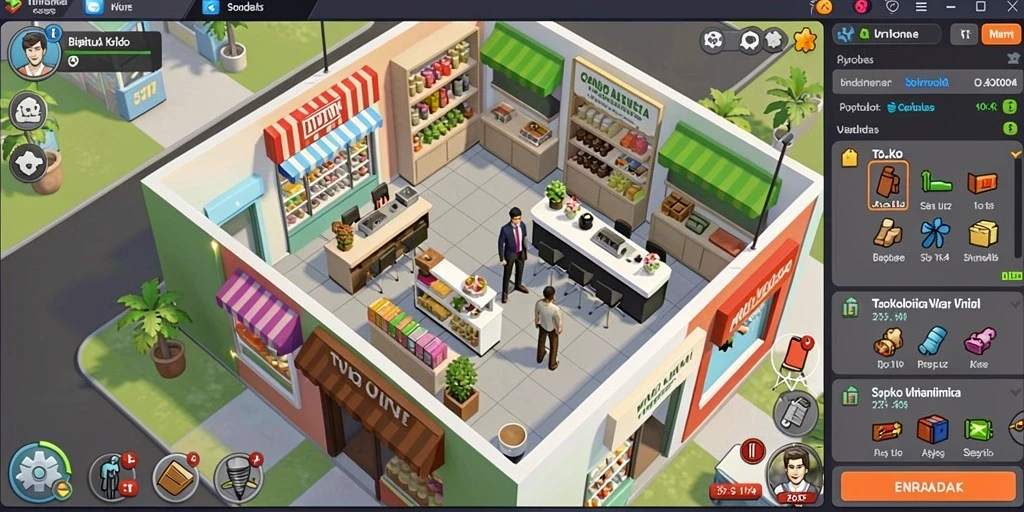 Tangkapan layar yang menunjukkan fitur multiplayer dengan teman.