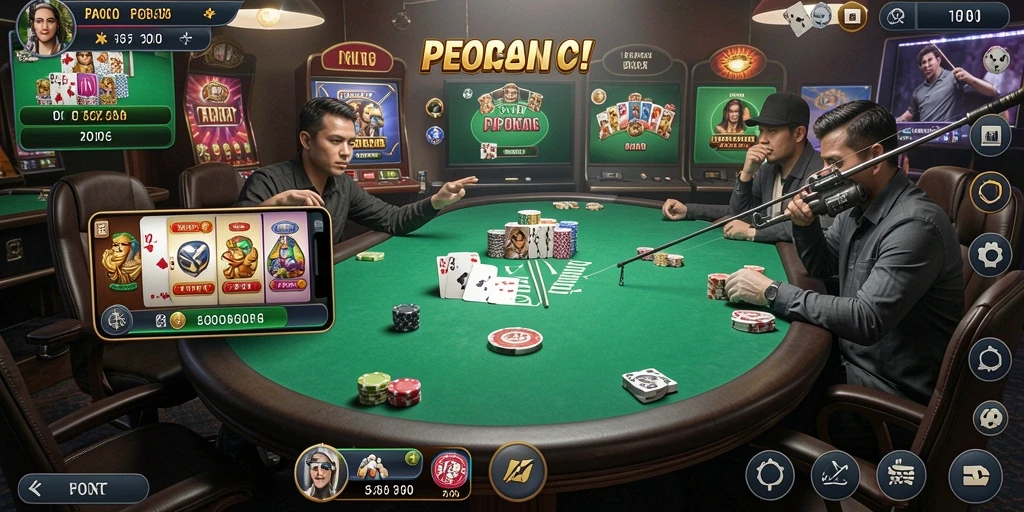 Pengalaman multiplayer yang seru dan interaktif.