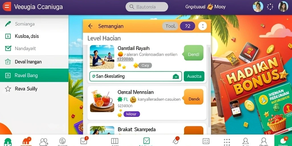 Fitur bonus menarik untuk meningkatkan pengalaman bermain.