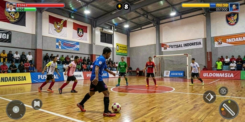 Tangkapan layar menunjukkan fitur komunitas di dalam game.