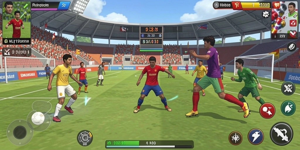Mode multiplayer yang seru.