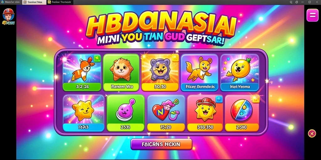 Visual grafis yang menawan dengan efek suara yang memikat.