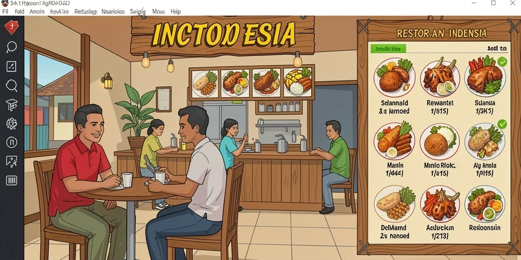 Tangkapan layar menampilkan level menjelang akhir yang menantang.